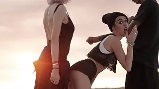 Ember fode no cu com um vídeo pornô caseiro de 18 anos transeunte negro.